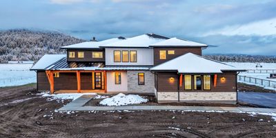 442 Balsam Drive Bozeman MT | Hyalite Ranch Luxury Home With Covered Patio and Fireplace