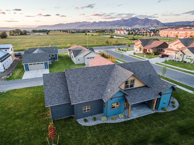 Aerial view of Meadow Creek Subdivision